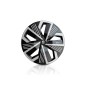 Juego Tapacubos NAGOYA 15'' SPARCO Corsa Negro y Plata Juego Tapacubos NAGOYA 15'' SPARCO Corsa Negro y Plata
