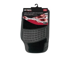 Kit Tapetes PVC e Alcatifa - PARIS - Preto