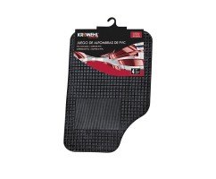 Kit Tapetes PVC - MOSCOU - Preto