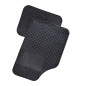 Set of 4 Rubber Mat - MOSCOU - Black Set of 4 Rubber Mat - MOSCOU - Black