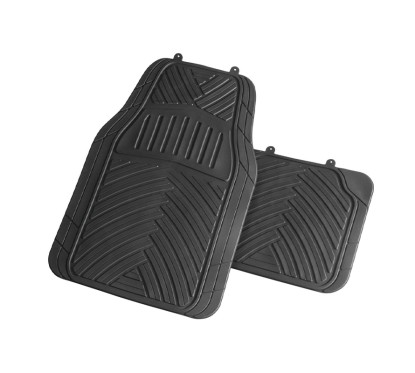 Jeu de 4 Tapis en PVC - TOKYO - Noir
