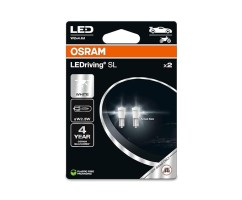 Kit 2 Lâmpadas LED W2.3W 12V/0.25W OSRAM LEDriving SL® T5 Blister