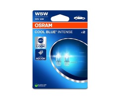 Kit 2 Lampes W5W 12V/5W OSRAM Cool Blue Intense® Blister