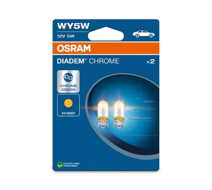 Kit 2 Lampes WY5W 12V/5W OSRAM Diadem Chrome® Blister