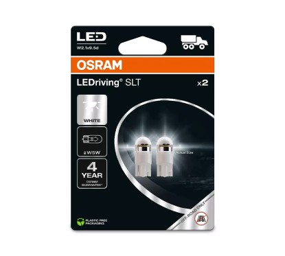 Kit 2 Lâmpadas W5W 24V/1W OSRAM LEDriving® SLT Blister