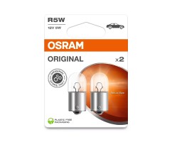 [06.5007-2BL] Kit 2 Lampes R5W 12V/5W OSRAM Original Line®