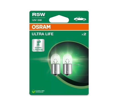 [06.5007ULT-2BL] Kit 2 Lâmpadas R5W 12V/5W OSRAM Ultra Life®