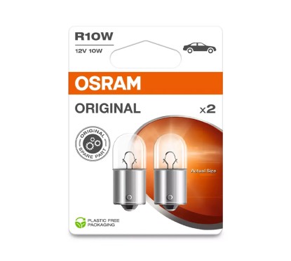 [06.5008-2BL] Kit 2 Lampes R10W 12V/10W OSRAM Original Line®