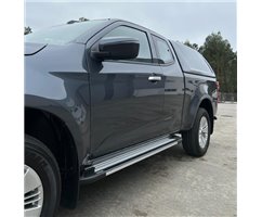 Marche Pieds Isuzu D-Max 2020+ Space Cab Aluminium