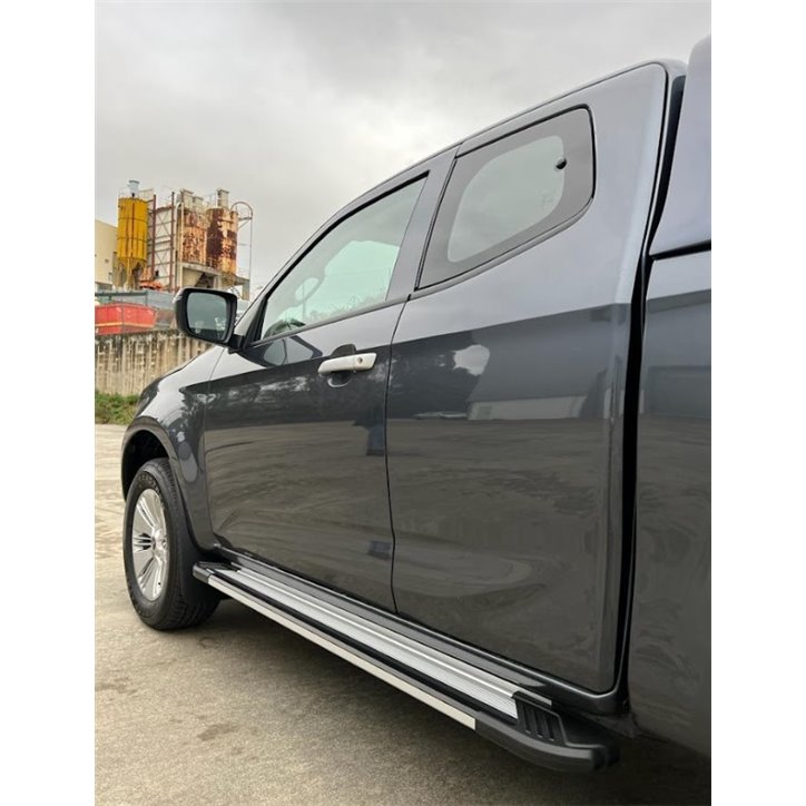 Marche Pieds Isuzu D-Max 2020+ Space Cab Aluminium
