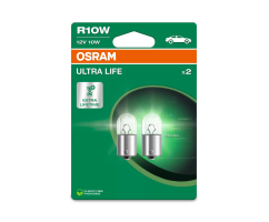Kit 2 Lámparas R10W 12V/10W OSRAM Ultra Life® Blister