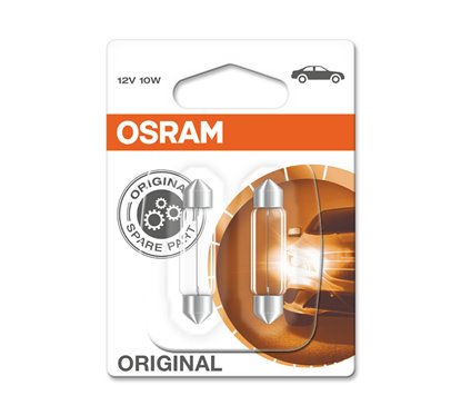 Kit 2 Lampes SV8.5-8 12V/10W OSRAM Original Line® Blister