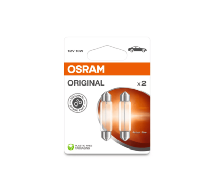 Kit 2 Lampes SV8.5-8 12V/10W OSRAM Original Line® Blister