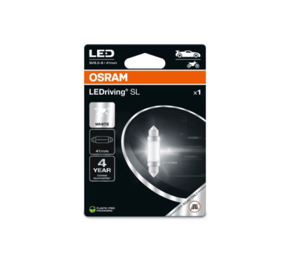 Lâmpada LED C5W | 41 mm 12V/0.6W OSRAM LEDriving® SL Blister
