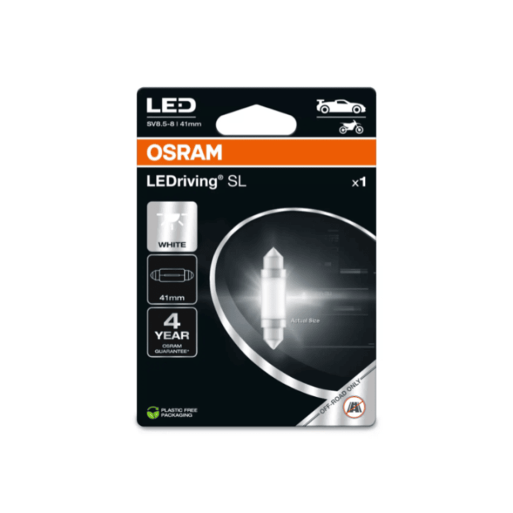 Lampe LED C5W | 41 mm 12V/0.6W OSRAM LEDriving® SL Blister