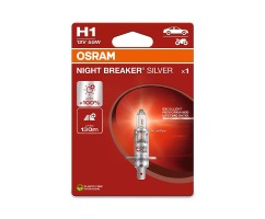 Lámpara H1 12V/55W OSRAM Night Breaker® Silver Blister