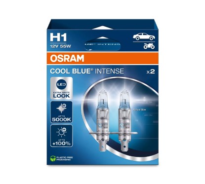 Kit 2 Lampes H1 12V/55W OSRAM Cool Blue Intense® NEXT GEN HB