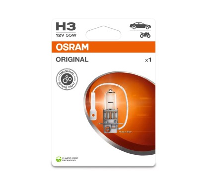 Lampe H3 12V/55W OSRAM Original Line® Blister
