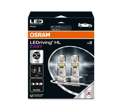 Kit 2 Lámparas H3 12V/8W OSRAM LEDriving® HL EASY HB