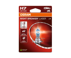Lâmpada H7 12V/55W OSRAM Night Beaker® Laser Blister