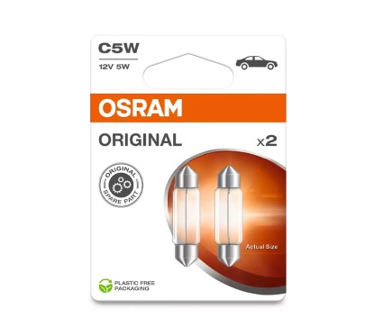 Kit 2 Lampes C5W 12V/5W OSRAM Original Line®