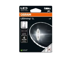 Lâmpadas LED C5W | 36 mm 12V/0.6W OSRAM LEDriving® SL Blister