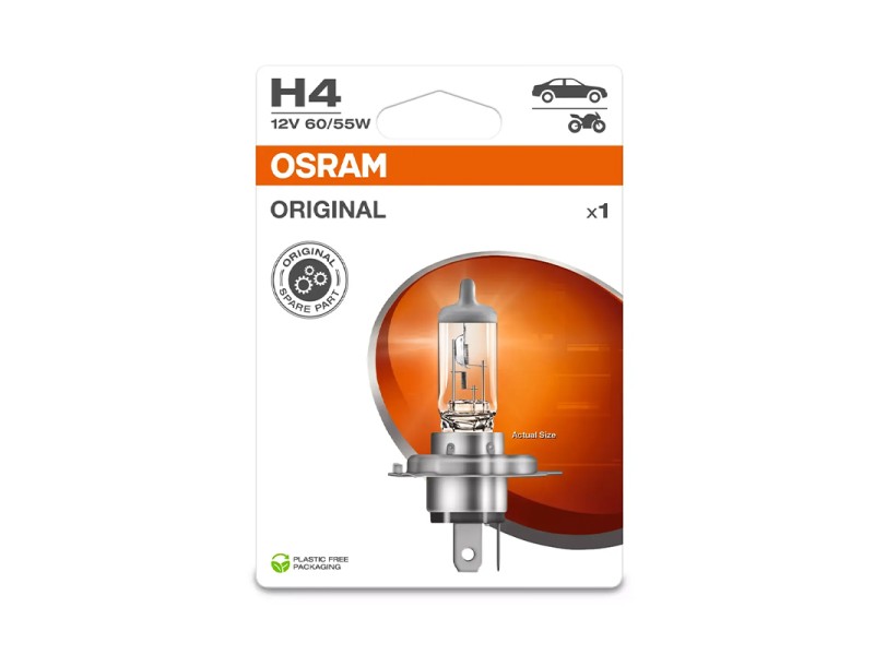 Lamp H4 12V 60/55W OSRAM Original Line® Blister Lamp H4 12V 60/55W OSRAM Original Line® Blister