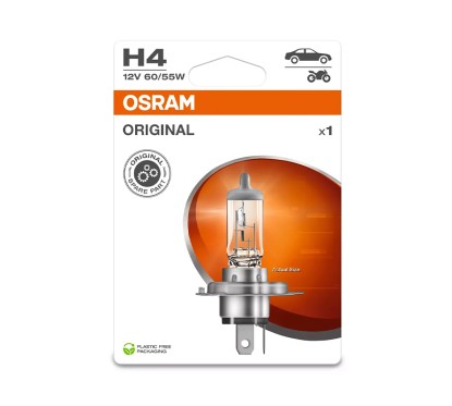 Lampe H4 12V 60/55W OSRAM Original Line® Blister