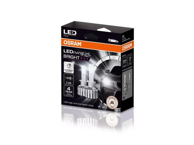 Kit 2 LED Lamps H1 12V/13W OSRAM LEDriving HL BRIGHT Kit 2 LED Lamps H1 12V/13W OSRAM LEDriving HL BRIGHT