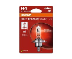 Lâmpada H4 12V 60/55W OSRAM Night Beaker® Silver Blister