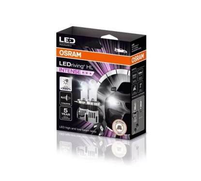 Kit 2 Lâmpadas LED H4/H19 12V/27W OSRAM LEDriving HL INTENSE