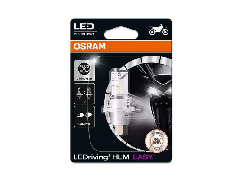 Lâmpada LED H4/H19 12V/19W OSRAM LEDriving HLM EASY Blister Lâmpada LED H4/H19 12V/19W OSRAM LEDriving HLM EASY Blister