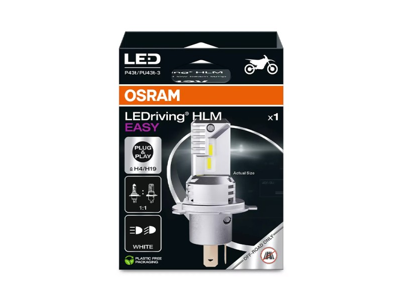 Lampe LED H4/H19 12V/19W OSRAM LEDriving HLM EASY Blister Lampe LED H4/H19 12V/19W OSRAM LEDriving HLM EASY Blister
