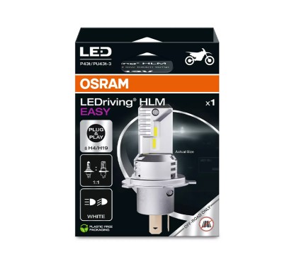 Lâmpada LED H4/H19 12V/19W OSRAM LEDriving HLM EASY Blister