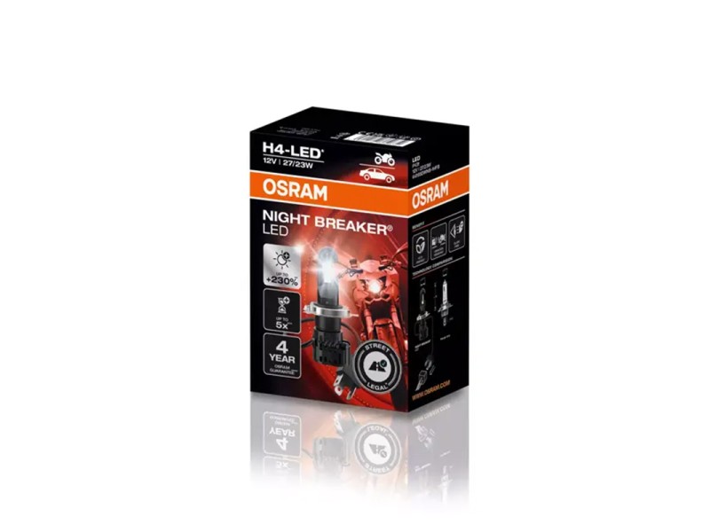 Lámpara LED H4 12V/27W OSRAM Night Breaker LED Lámpara LED H4 12V/27W OSRAM Night Breaker LED