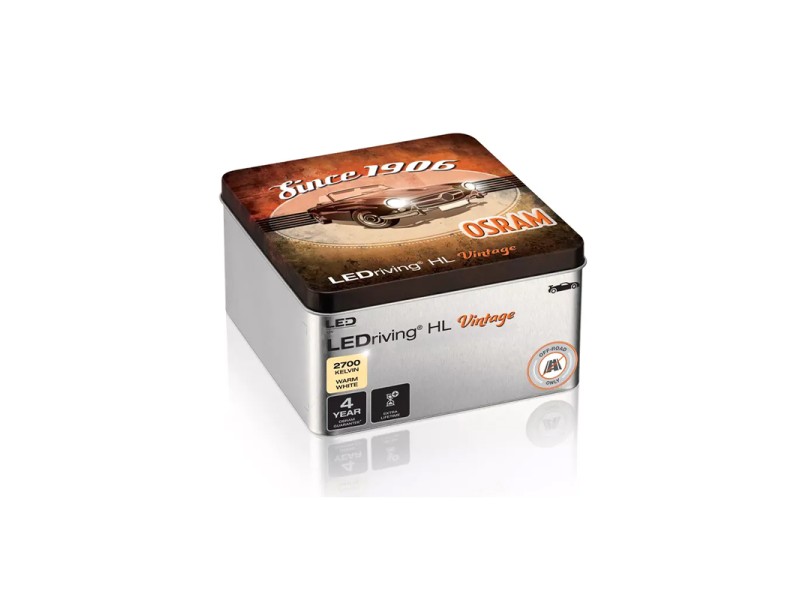 Kit 2 Lâmpadas LED H4/H19/R2 12V/14W OSRAM LEDriving HL VINTAGE Kit 2 Lâmpadas LED H4/H19/R2 12V/14W OSRAM LEDriving HL VINTAGE