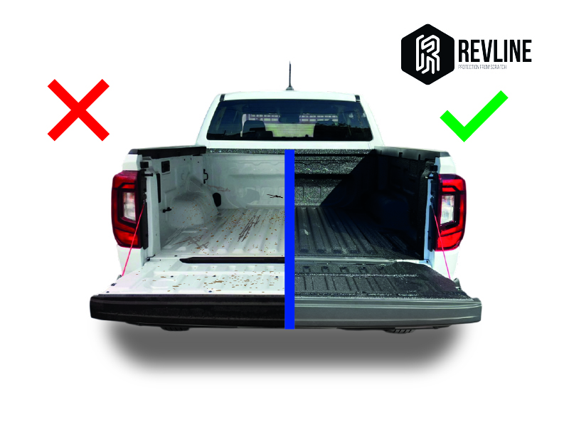 Revestimento de fundo de caixa Revline (poliuréia) para pickup Cabine Dupla Revestimento de fundo de caixa Revline (poliuréia) para pickup Cabine Dupla