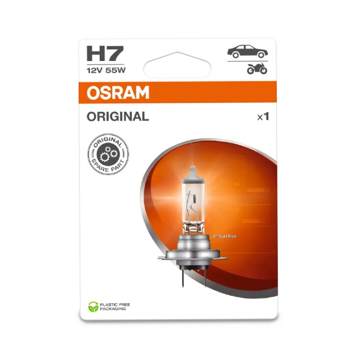 Lámpara H7 12V/55W OSRAM Original Line® Blister