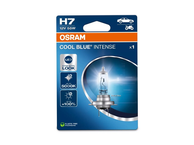 Lâmpada H7 12V/55W OSRAM Cool Blue Intense® NEXT GEN Blister Lâmpada H7 12V/55W OSRAM Cool Blue Intense® NEXT GEN Blister