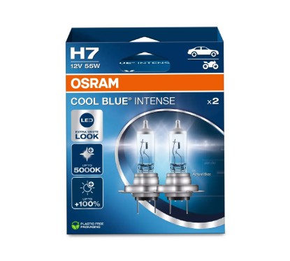 Kit 2 Lampes H7 12V/55W OSRAM Cool Blue Intense® NEXT GEN HB