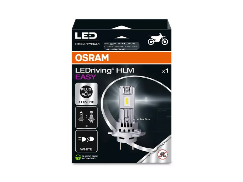 Lâmpada LED H7/H18 12V/16W OSRAM LEDriving HLM EASY Lâmpada LED H7/H18 12V/16W OSRAM LEDriving HLM EASY