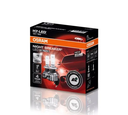 Kit 2 LED Lamps H712V/19W OSRAM Night Breaker LED GEN2