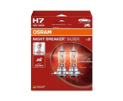 Kit 2 Lámparas H7 12V/55W OSRAM Night Beaker® Silver HB