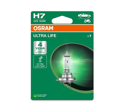 Lamp H7 12V/55W OSRAM Ultra Life® Blister