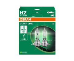 Kit 2 Lampes H7 12V/55W OSRAM Ultra Life® HB