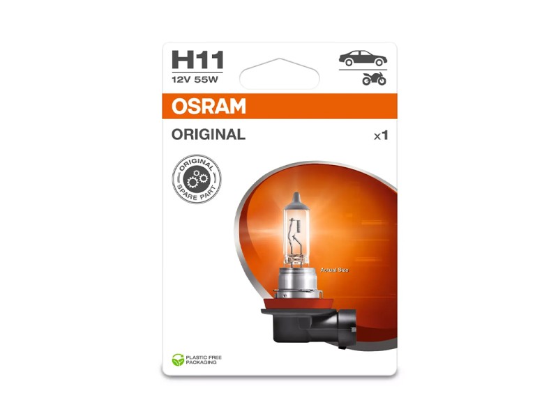 Lamp H11 12V/55W OSRAM Original Line® Blister Lamp H11 12V/55W OSRAM Original Line® Blister