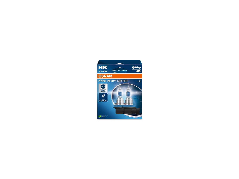 Kit 2 Lâmpadas H8 12V/35W OSRAM Cool Blue Intense® NEXT GEN HB Kit 2 Lâmpadas H8 12V/35W OSRAM Cool Blue Intense® NEXT GEN HB