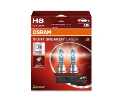 Kit 2 Lámparas H8 12V/35W OSRAM Night Beaker® Laser HB
