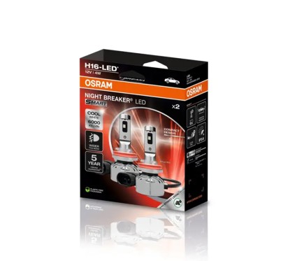 Kit 2 LED Lamps H16 12V/4W OSRAM Night Breaker LED SMART