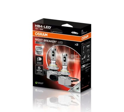 Kit 2 Lâmpadas LED HB4 12V/10W OSRAM Night Breaker LED SMART